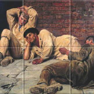 Briton Rivière - Giants at Play (1889)