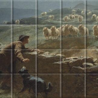 Briton Rivière - The Sheepstealer (1867)