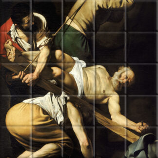 Caravaggio - Crucifixion of Saint Peter (c. 1601)
