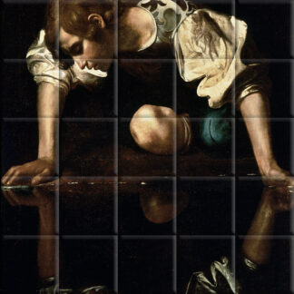 Caravaggio - Narcissus (c. 1597–1599)