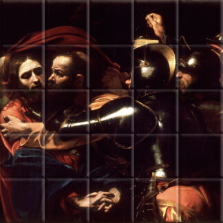 Caravaggio - The Taking of Christ (c. 1602)