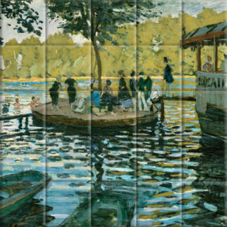 Claude Monet - Bathers at La Grenouillère (1869)