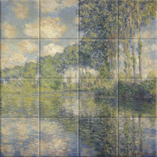 Claude Monet - Poplars on the Epte (1891)