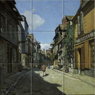 Claude Monet - The La Rue Bavolle at Honfleur I (1864)
