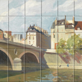 Edward Hopper - Bridge on The Seine (1909-1910)
