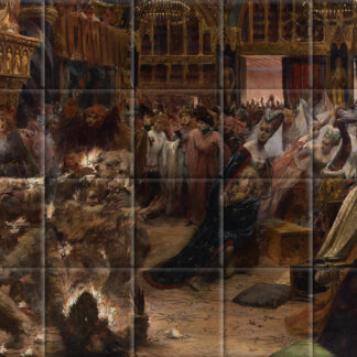Georges Rochegrosse - Ball of the Burning Men (1889)