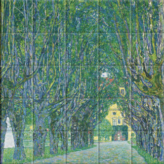 Gustav Klimt - Avenue to Schloss Kammer (1912)