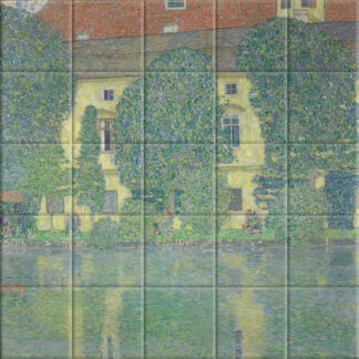 Gustav Klimt - Schloss Kammer on the Attersee III (1910)