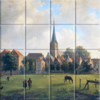 Bartholomeus Johannes van Hove - View of Rijswijk (c. 1840–1850)
