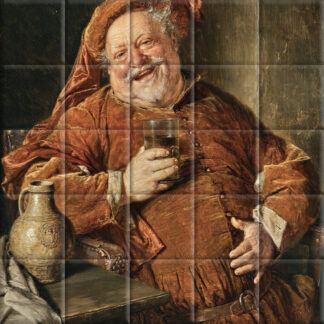 Eduard von Grützner - Falstaff II (c. 1910)