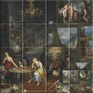 Jan Brueghel I, Hendrick van Balen I and Gerard Seghers - Allegory of Sight and Smell (c. 1620)