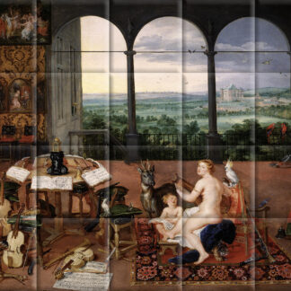 Jan Brueghel I & Peter Paul Rubens - Hearing (c. 1617–1618)