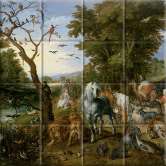 Jan Brueghel I - The Entry of the Animals into Noah's Ark (c. 1613)
