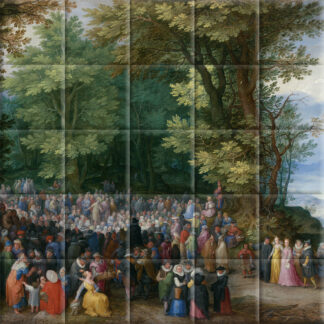 Jan Brueghel I - The Sermon On the Mount (c. 1598–1600)