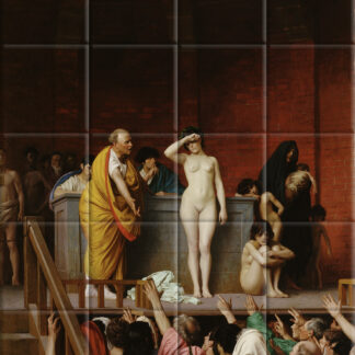 A Slave Market in Ancient Rome (c. 1884)