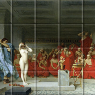 Phryne Revealed Before the Areopagus (1861)