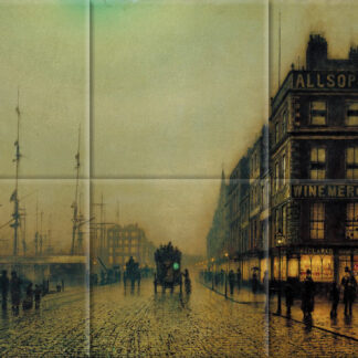 Liverpool Quay by Moonlight (c. 1887)