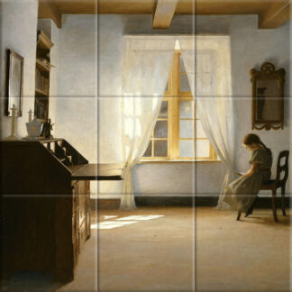 Interior with Girl (c. 1890–1910)