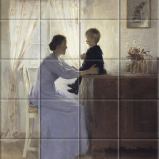 Mother and Child in an Interior (c. 1890–1910)