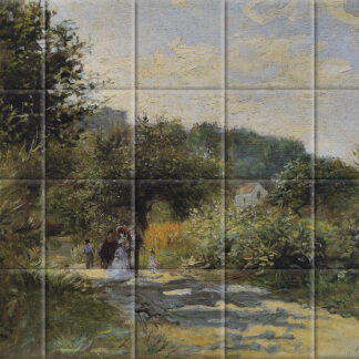A Road in Louveciennes (c. 1870)