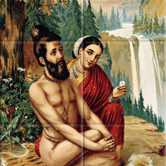Menaka the Nymph Tempting the Yogi (c. 1890–1900)