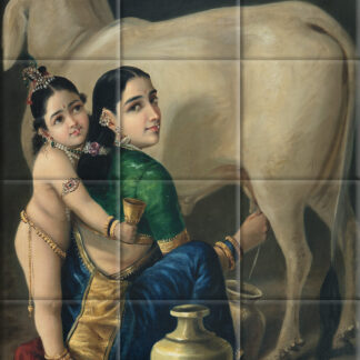 Yashoda with Krishna (c. 1890–1900)