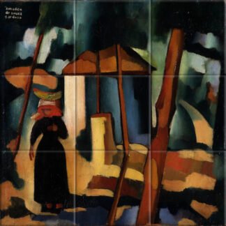 Paisagem – Figura Negra (c. 1913–1915)