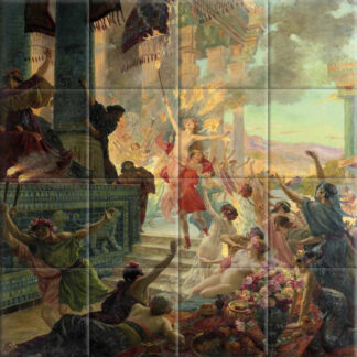 The Burning of Persepolis (1890)