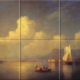 Lake Maggiore in the Evening (1858)