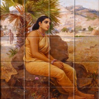 Shakuntala Lost in Thoughts (1901)