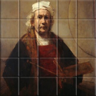 Self-Portrait with Two Circles (c. 1665–1669)