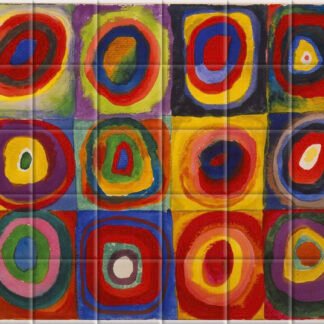 Color Study: Squares with Concentric Circles (1913)